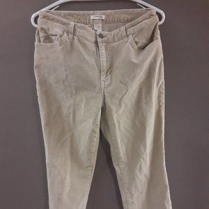 St Johns Bay Tan Khaki Pants Size 8